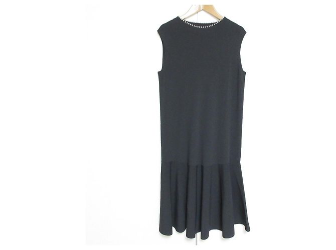 Autre Marque ANAYI Perlen-Cardigan-Kleid-Set Braun - Ansicht 3