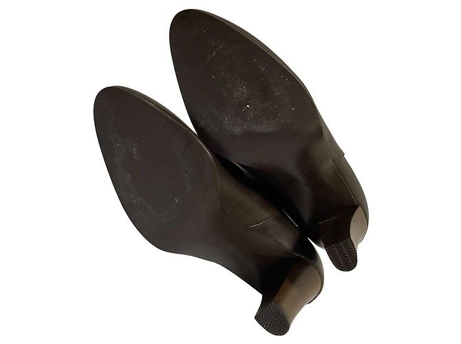 Autre Marque Botines ANAYI Botines de cuero Castaño Bronce - vista 6