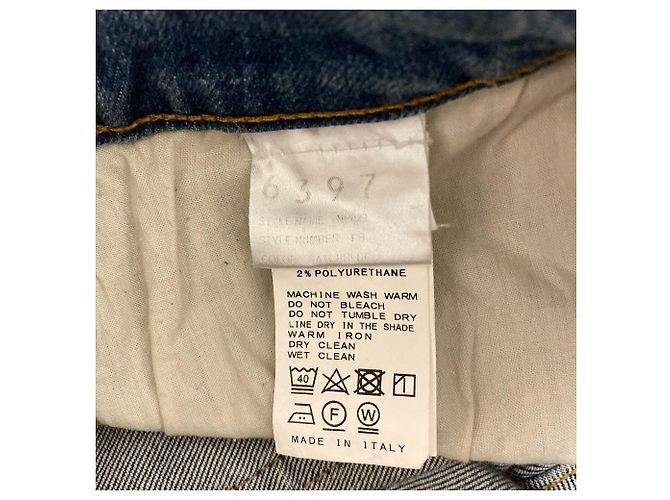 Autre Marque 6397 shorty Denim Hose Blau - Ansicht 5