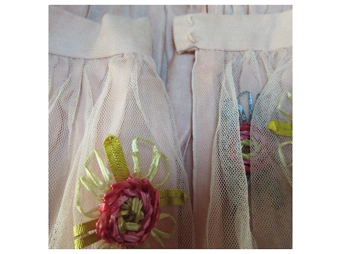 Falda de tul bordada RED VALENTINO Rosa - vista 8