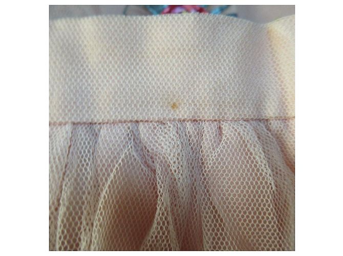 Falda de tul bordada RED VALENTINO Rosa - vista 9