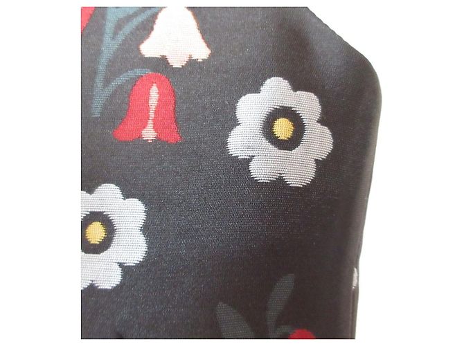 Autre Marque Vestido sin mangas con flores RED VALENTINO Negro - vista 3