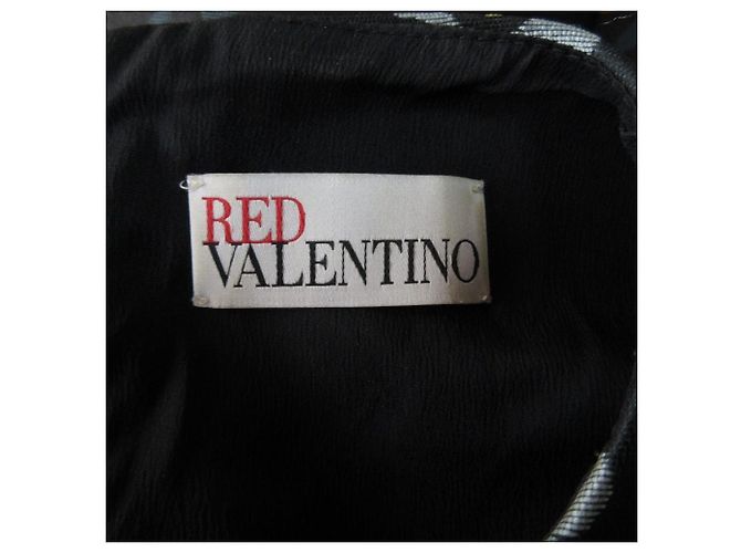 Autre Marque Vestido sin mangas con flores RED VALENTINO Negro - vista 5