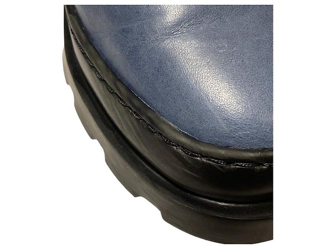Autre Marque CAMPER BRUTUS Leder Stieletten Blau - Ansicht 10