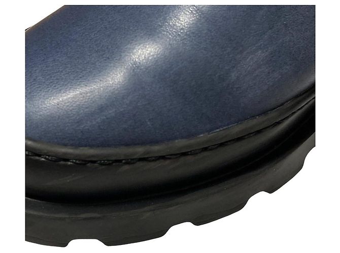 Autre Marque CAMPER BRUTUS Leder Stieletten Blau - Ansicht 11