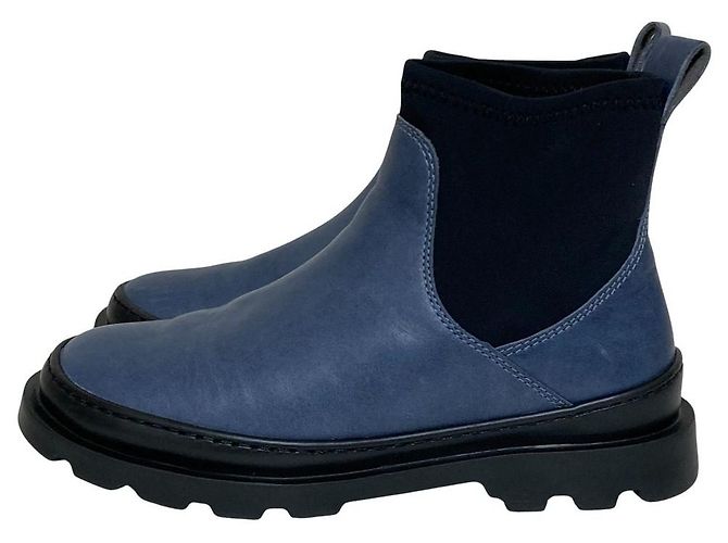 Autre Marque CAMPER BRUTUS Leder Stieletten Blau - Ansicht 2