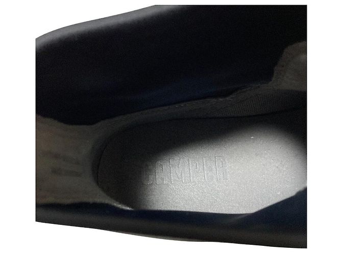 Autre Marque CAMPER BRUTUS Leder Stieletten Blau - Ansicht 5