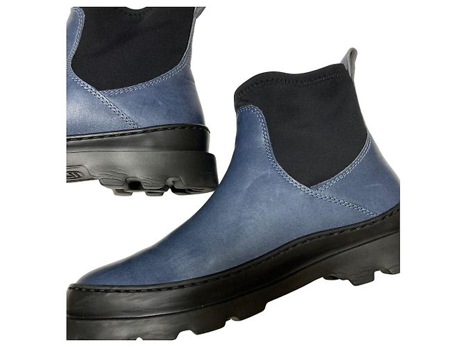 Autre Marque CAMPER BRUTUS Leder Stieletten Blau - Ansicht 8