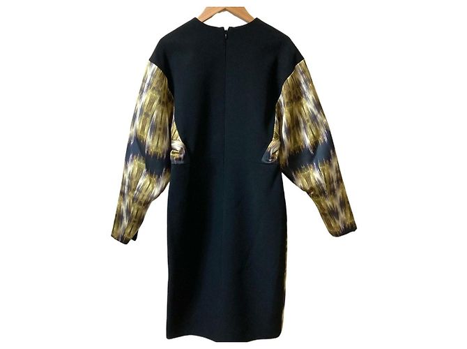 Céline Vestido con estampado Transfer CELINE Negro - vista 2