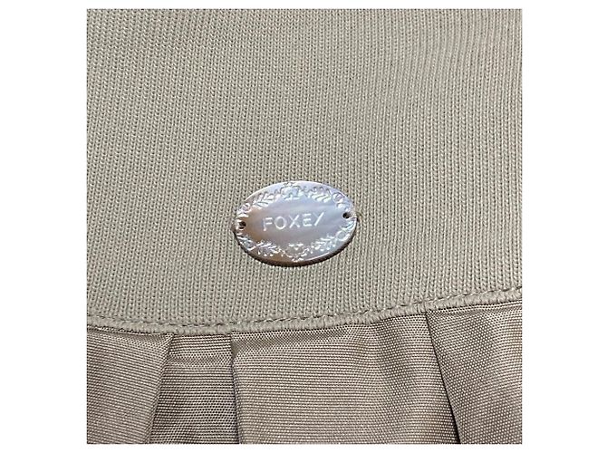 Autre Marque Gonna a coste in vita FOXEY Marrone - vista 4