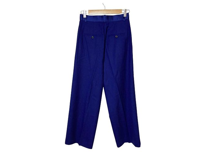Pantalones anchos con pinzas Paul Smith Tuck Wide Slacks Púrpura - vista 2