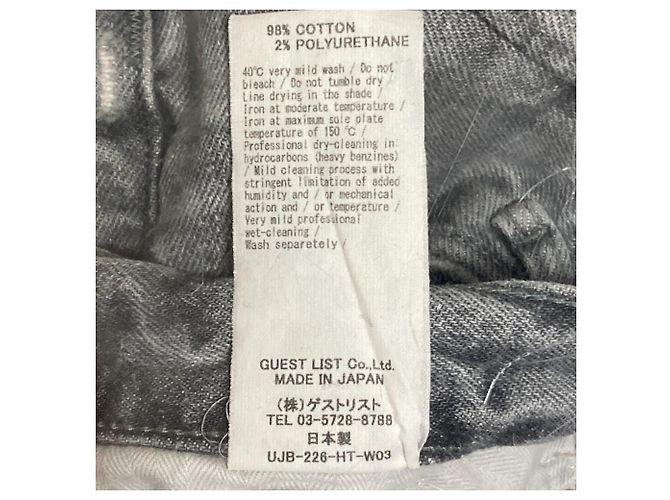 Autre Marque upper hights Pantalones de Denim THE H-RISE STELLA Castaño Gris - vista 6