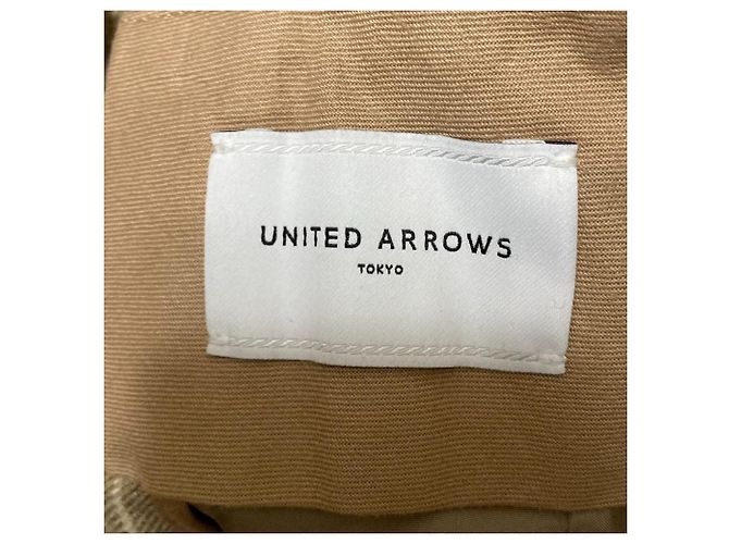Autre Marque UNITED ARROWS Gestreifte Hose Braun Beige - Ansicht 4