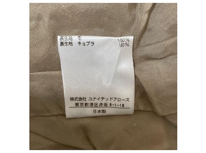 Autre Marque UNITED ARROWS Gestreifte Hose Braun Beige - Ansicht 6
