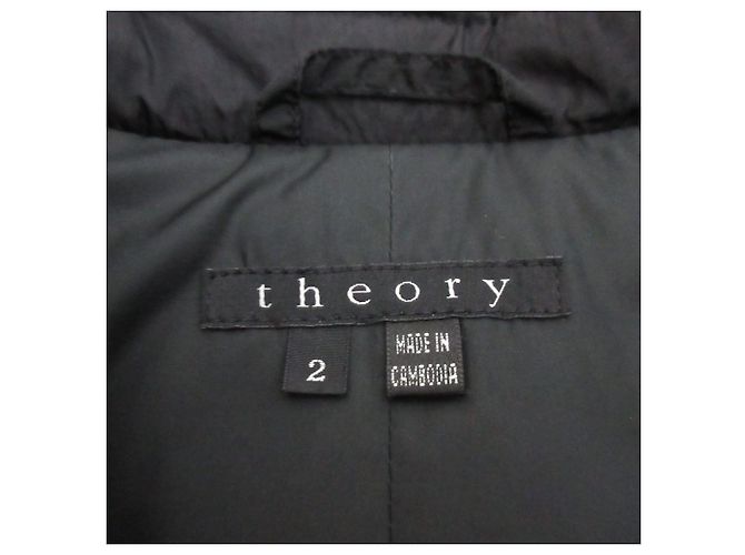 Giacca in piuma Theory nera Nero - vista 9