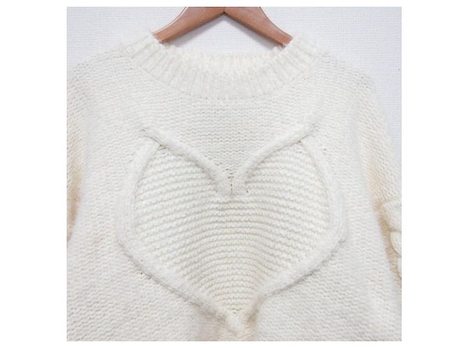 Autre Marque Snidel HOME Araki Yuko Collaboration Knit Weiß - Ansicht 3