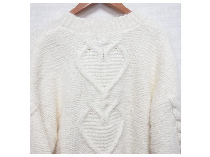 Autre Marque Snidel HOME Araki Yuko Collaboration Knit Weiß - Ansicht 7
