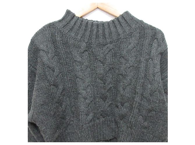 Autre Marque Falda larga de punto de ochos Apuweiser-riche Castaño Gris antracita - vista 5
