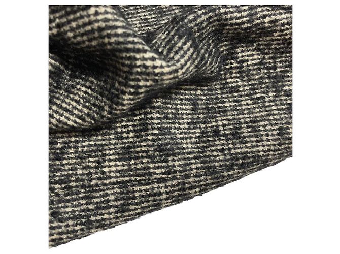 Autre Marque Saia de tweed Drawer Preto - vista 5