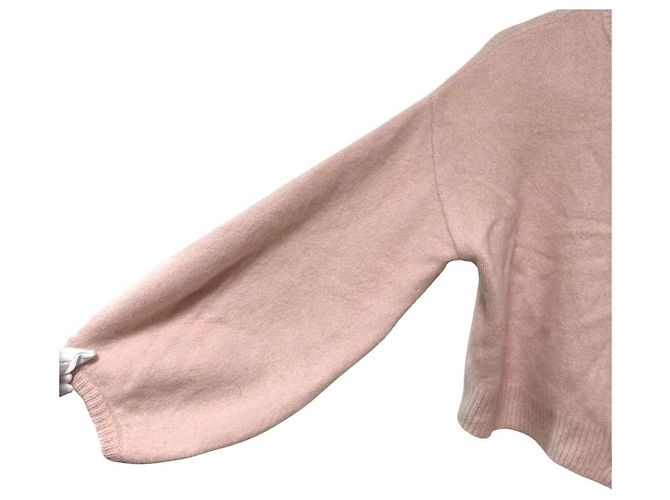 Autre Marque La boutique BonBon Hairy Wool 2way Cardigan Rosa - vista 3