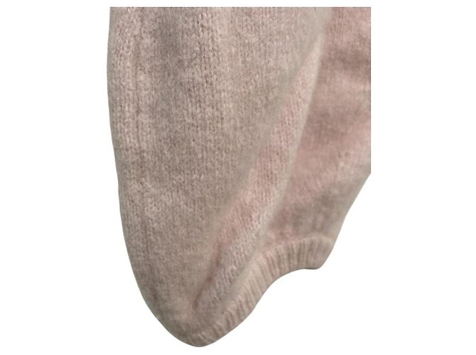 Autre Marque La boutique BonBon Hairy Wool 2way Cardigan Rosa - vista 7