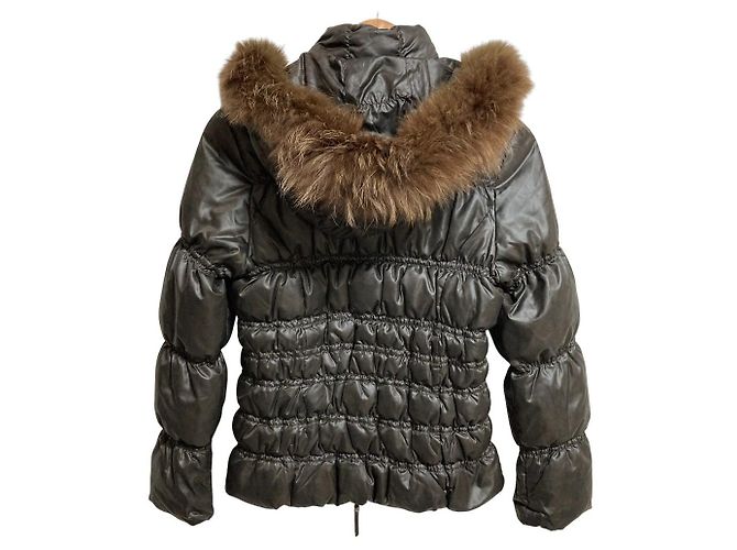 Autre Marque Giacca in Piumino Trussardi Marrone - vista 2