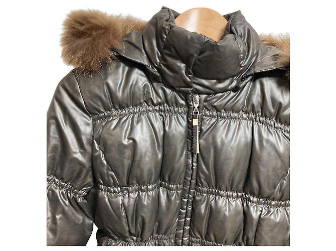 Autre Marque Giacca in Piumino Trussardi Marrone - vista 4