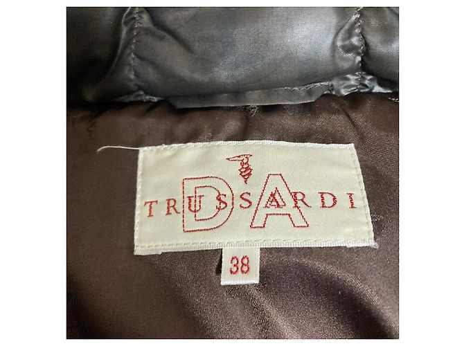 Autre Marque Giacca in Piumino Trussardi Marrone - vista 7