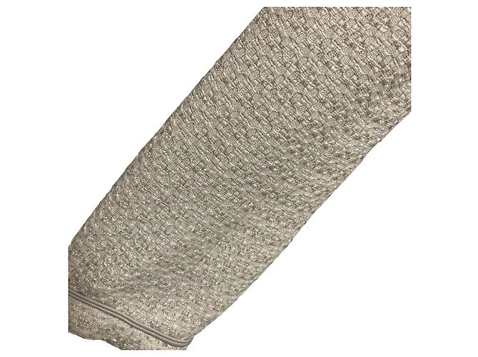 Autre Marque Conjunto de Tweed green label relaxing Beige - vista 5