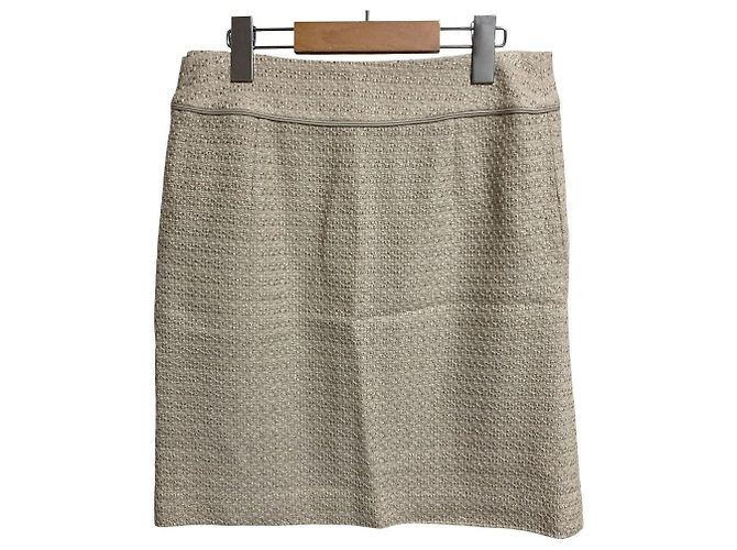 Autre Marque Conjunto de Tweed green label relaxing Beige - vista 9