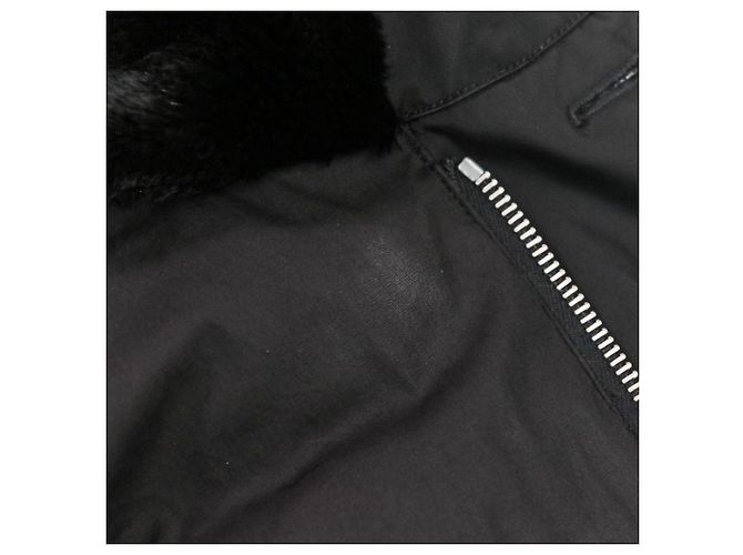 Louis Vuitton VERITABLE PLUME D'OLE Sable Beaver Down Coat Preto - vista 11