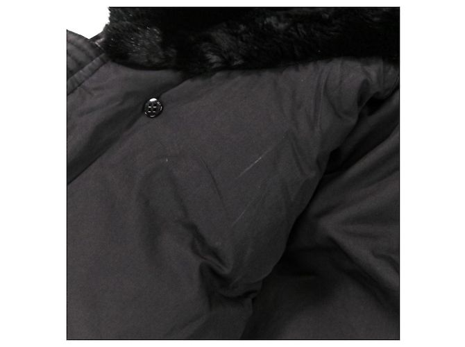 Louis Vuitton VERITABLE PLUME D'OLE Sable Beaver Down Coat Preto - vista 12