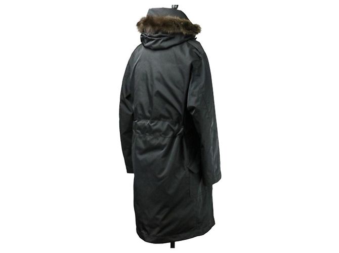 Louis Vuitton VERITABLE PLUME D'OLE Sable Beaver Down Coat Preto - vista 6