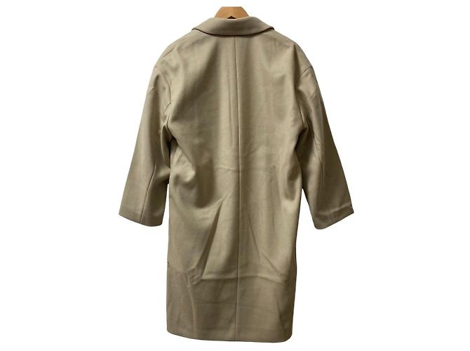 Autre Marque Cappotto BEAUTY&YOUTH HAMILTON WOOL MIX Beige - vista 3