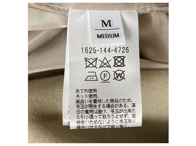 Autre Marque Cappotto BEAUTY&YOUTH HAMILTON WOOL MIX Beige - vista 6