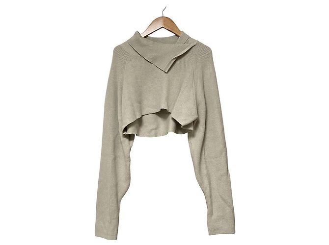 Autre Marque COCO DEAL Strick-Camisole-Kleid Ensemble Beige - Ansicht 6