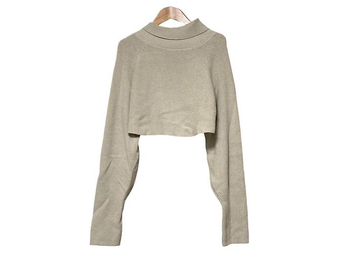 Autre Marque COCO DEAL Strick-Camisole-Kleid Ensemble Beige - Ansicht 7