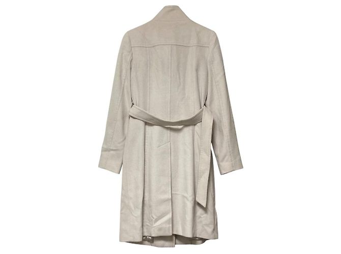 Autre Marque UNTITLED Angora Wool Long Coat Beige - view 2