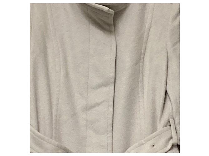Autre Marque UNTITLED Angora Wool Long Coat Beige - view 3