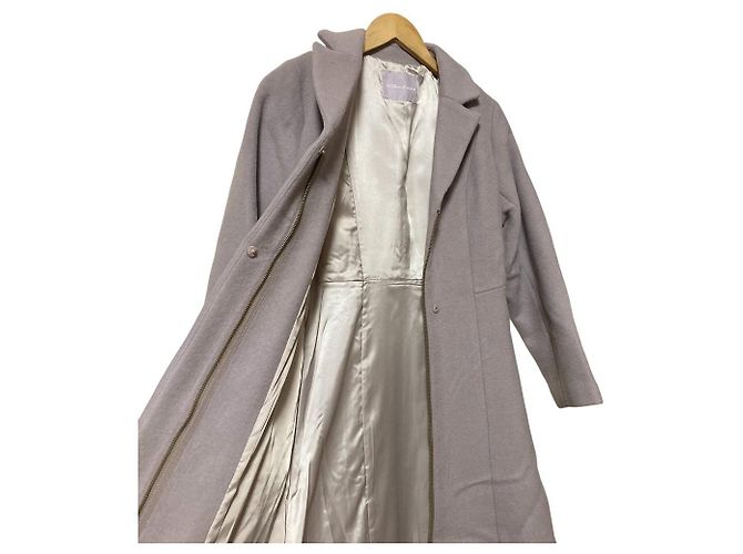 Autre Marque Cappotto Sirena in Pelliccia 31 Sons de mode Marrone - vista 3