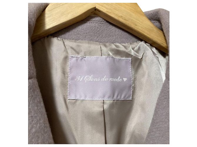 Autre Marque Cappotto Sirena in Pelliccia 31 Sons de mode Marrone - vista 7