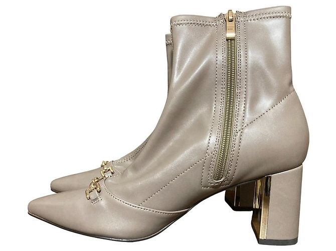 Autre Marque Stivaletti Noela Beige - vista 3