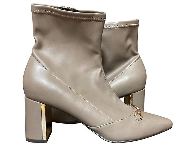 Autre Marque Stivaletti Noela Beige - vista 4