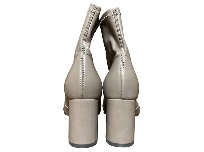 Autre Marque Stivaletti Noela Beige - vista 5
