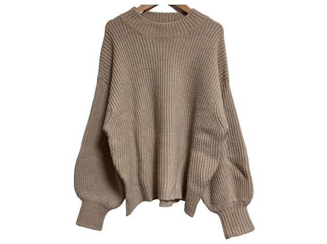 Autre Marque Apuweiser-riche Strick 2way Set Beige - Ansicht 2