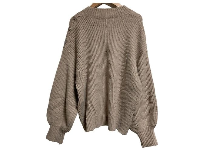 Autre Marque Apuweiser-riche Strick 2way Set Beige - Ansicht 3