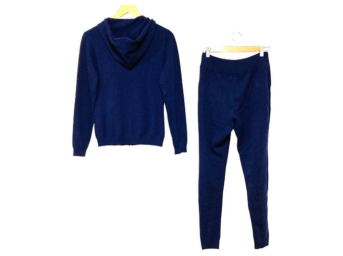 Autre Marque Conjunto LILLY E VIOLETTA Flower Mink Cashmere Azul Azul marino - vista 2