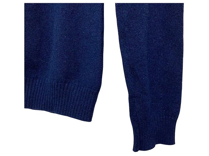 Autre Marque Conjunto LILLY E VIOLETTA Flower Mink Cashmere Azul Azul marino - vista 7
