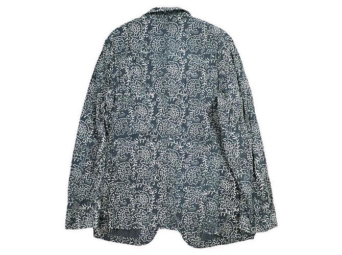 Autre Marque Engineered Garments Bedford Jacket Paisley Twill Jacket Blu Blu navy - vista 2