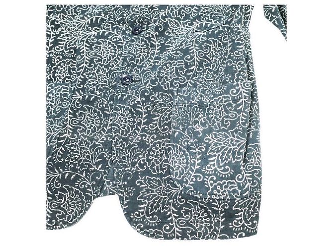 Autre Marque Engineered Garments Bedford Jacket Paisley Twill Jacket Blu Blu navy - vista 5